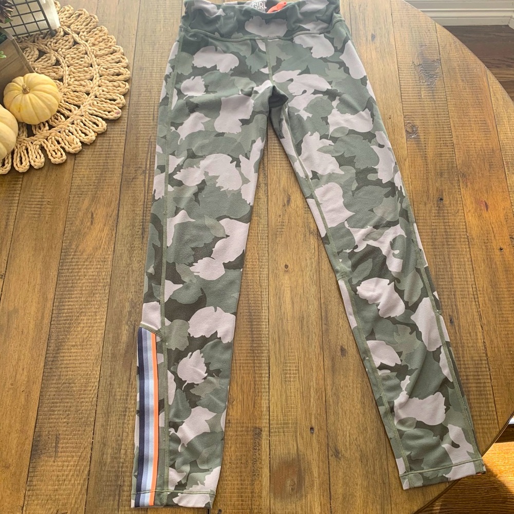 Athleta Girl camo leggings